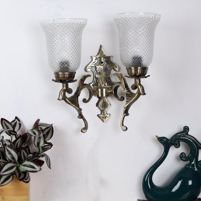 Antique Brass aluminium  Wall Lights -M-3008-2W - Included Bulbs