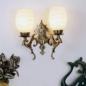 Antique Brass aluminium  Wall Lights -M-3009-2W - Included Bulbs