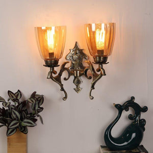 Antique Brass aluminium  Wall Lights -M-3011-2W - Included Bulbs
