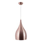 Copper Metal Hanging Light M-42-HL-Cop-Wh-Small