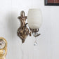 Antique Brass iron Wall Lights -M-7005-1W - Included Bulbs