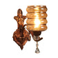 Rose Gold iron Wall Lights -M-8004-1W - Included Bulbs