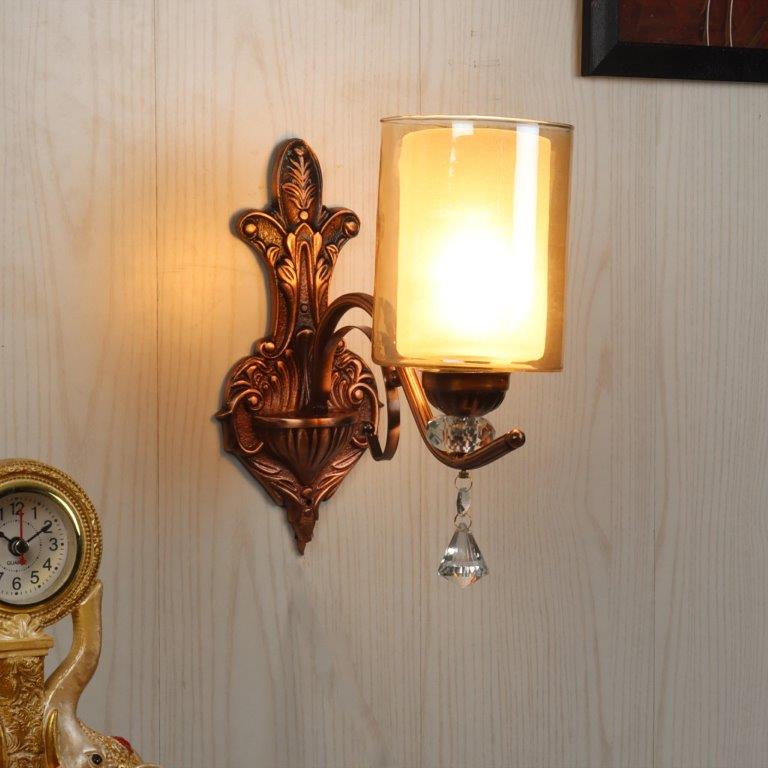 Rose Gold iron Wall Lights -M-8010-1W - Included Bulbs