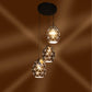 Grupo Black Iron Hanging Lights - E27 holder - without Bulb - M-87-3LP