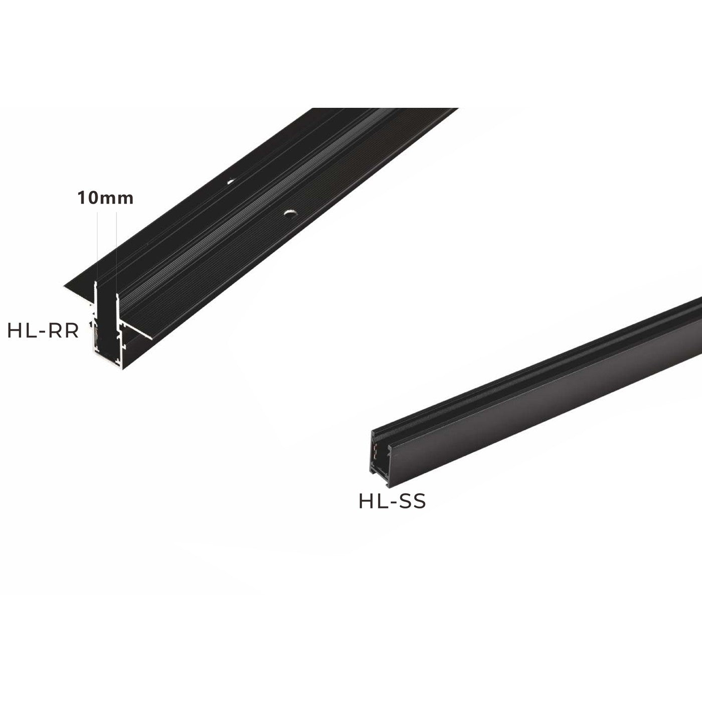 JS-LM 10mm HIGHLINE Magnetic Track System – Surface, Hanging & Recessed Channels