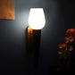 Wooden Iron Wall Light - E27 holder - without Bulb - MASHAL-WALL