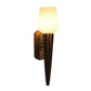 Wooden Iron Wall Light - E27 holder - without Bulb - MASHAL-WALL