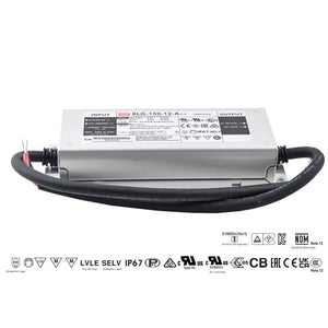 Mean well 12vx12.5a Constant Voltage + Constant Current Driver XLG-150I-12A IP67