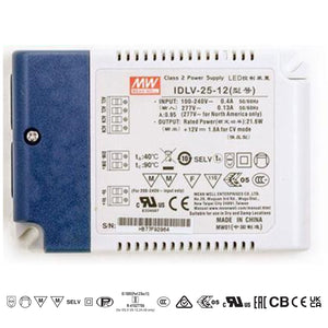 Mean well 12vx2.08a Constant Voltage Dimmable Driver IDLV-25-12