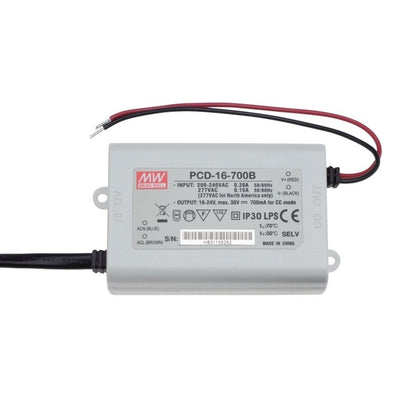 Mean well 16-24vx0.7a Constant Current Dimmable Drivers PCD-16-700