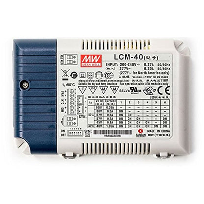 Mean well 2-100vx.35-1.05a Multiple-Stage Constant Current Dimmable Drivers LCM-40