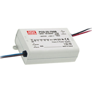 Mean well 24-36vx0.7a Constant Current Dimmable Drivers PCD-25-700