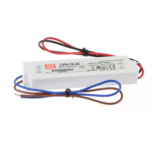 Mean well 24vx0.75a Constant Voltage Drivers LPH-18-24 IP67