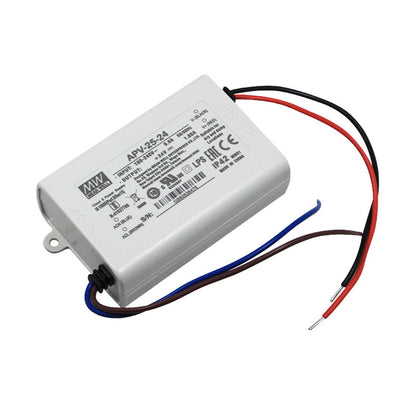 Mean well 24vx1.04a Constant Voltage Drivers APV-25-24 IP42