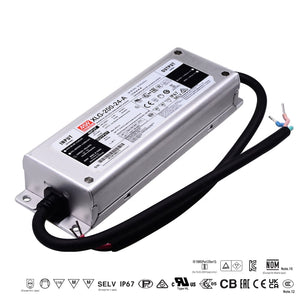 Mean well 24vx8.33a Constant Voltage + Constant Current Driver XLG-200I-24A IP67