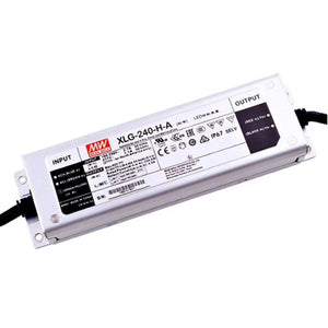 Mean well 27-56vx4.9a Constant Current Dimmable Driver with output Current adjustment XLG-240I-H-AB IP67