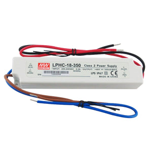 Mean well 6-48vx0.35a Constant Current Drivers LPHC-18-350 IP67
