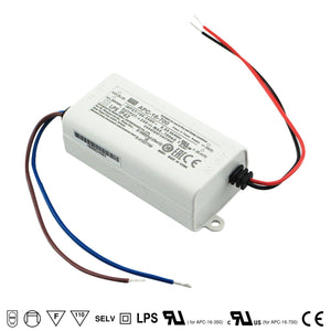 Mean well 9-24vx0.7a Constant Current Drivers APC-16-700 IP42