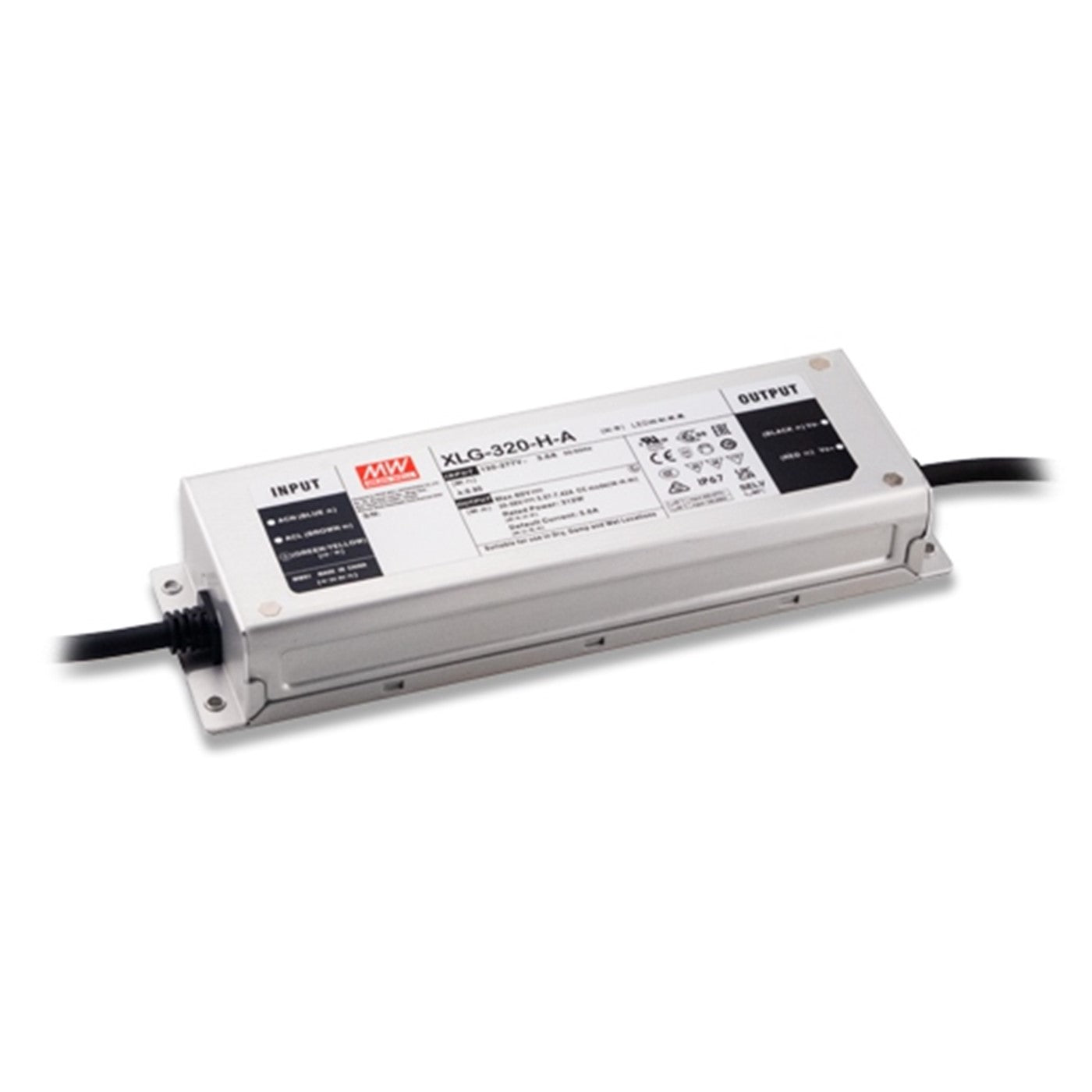 Mean well 12vx18a Constant Voltage XLG-320-VA-12vx18a-IP67