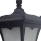 Medium Black Metal Outdoor Wall Light | 0066-wall mdium | Included Bulb | Eliante by Jainsons Lights