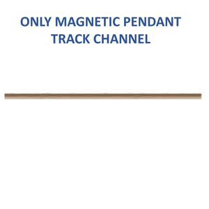 MERAKI LFTL1123X 1m Linear Track Channel for Magnetic Pendant Track Lights
