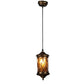 Antique Gold Iron Hanging Light - E27 holder - without Bulb - MH-0094-1LP