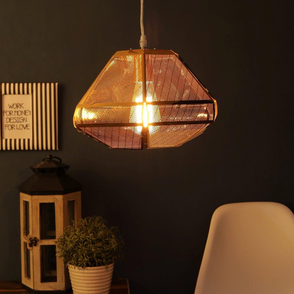 GOLD Metal Single Hanging Light MH015