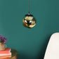 Gloomy Black Metal Hanging Light - ML-4-1LP - Included Bulbs