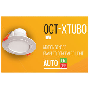 OCT-XTU-10XM Motion Sensor Downlight 10w