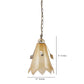 Gold Metal Hanging Light - MT-277-1P - Included Bulb