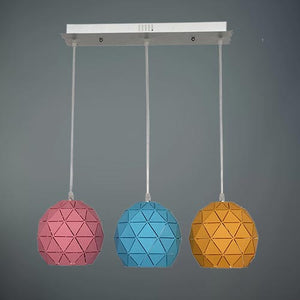 JSPHILO-Multicolour 4-215-3xE27 Modern hanging Light