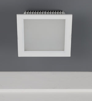 Natural White 25 Watts LED Aluminium Square Panel Down Light | 851-26W-NW | Included Bulb | Eliante by Jainsons Lights