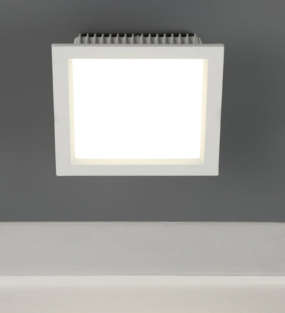 Natural White 25 Watts LED Aluminium Square Panel Down Light | 851-26W-NW | Included Bulb | Eliante by Jainsons Lights