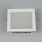 Natural White 25 Watts LED Aluminium Square Panel Down Light | 851-26W-NW | Included Bulb | Eliante by Jainsons Lights