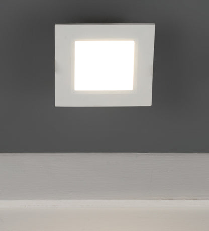 Natural White 6 Watts LED Aluminium Square Panel Down Light | 1011-6W-NW | Included Bulb | Eliante by Jainsons Lights