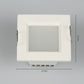 Natural White 8 Watts LED Aluminium Square Panel Down Light | 851-8W-NW | Included Bulb | Eliante by Jainsons Lights