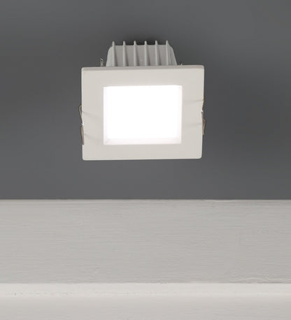 Natural White 8 Watts LED Aluminium Square Panel Down Light | 851-8W-NW | Included Bulb | Eliante by Jainsons Lights