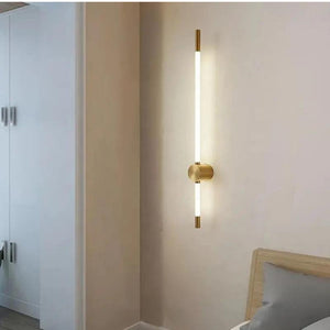 JS-SCH Neptune Gold Antique Brass 8w Luxury Wall lights