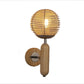 Natural Wood Wood Wall Light - E27 holder - without Bulb - NM081-1W