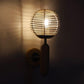 Natural Wood Wood Wall Light - E27 holder - without Bulb - NM081-1W