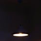 WHITE Metal Hanging Light - JNO-05-sq - Included Bulb