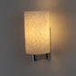 Silver Metal Wall Light - NO-164-1W-SQ - Included Bulb