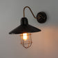 Gold - Black Metal Wall Light - NO-166-WALL - Included Bulb
