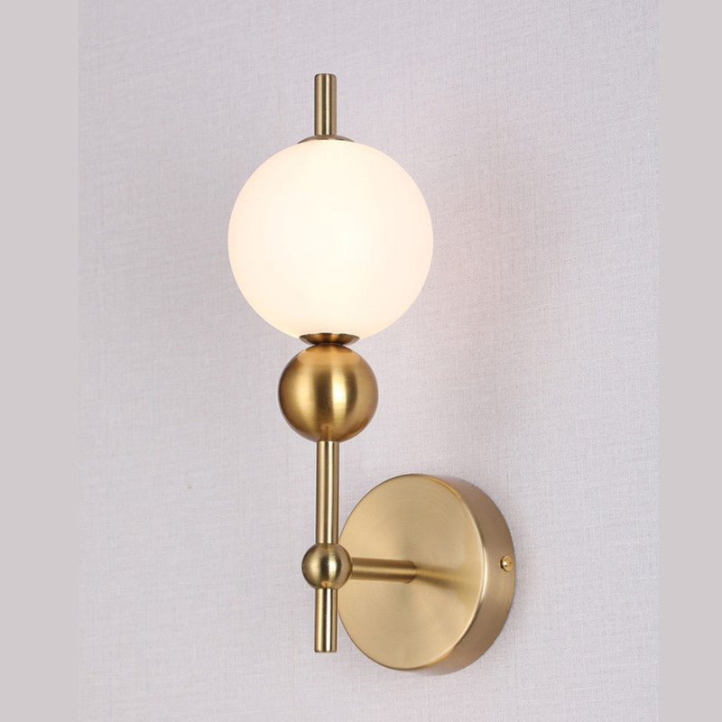 JS-SCH Node WL 01 Brush Ab Luxury Wall lights