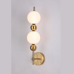 JS-SCH Node WL 02 Brush Ab Luxury Wall lights