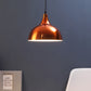 Intricate Orange Metal Hanging Light | P5-10"-ORANGE+WH | Included Bulb | Eliante by Jainsons Lights
