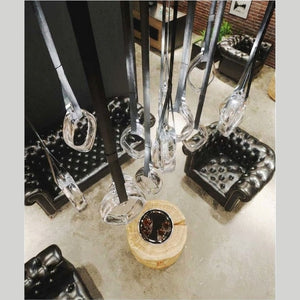 ORIGIN Hand-Blown Glass Link Suspension Collection – full view
