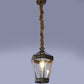 Orvian Gold Brass Hanging Light  | E27 holder | without Bulb | 2025-1LP | Included Bulb | Eliante by Jainsons Lights
