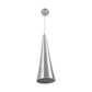 Silver & Blue Metal Hanging Light P-4-HL-CH-WH