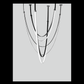 JS-SBL BL-09-010 Black Double Height Chandeliers